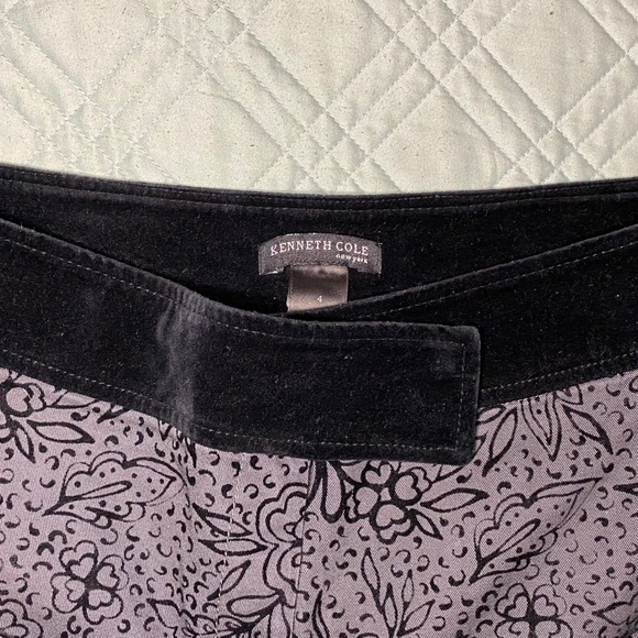 Kenneth Cole Burnout Velvet Dress Pants - Picture 4 of 5